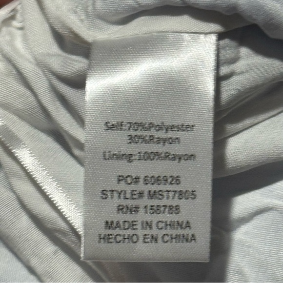 Mable NWT Small Blue Gingham Arleth Stripe Blouse And Shorts Set Puff Sleeve Tie - Picture 10 of 13